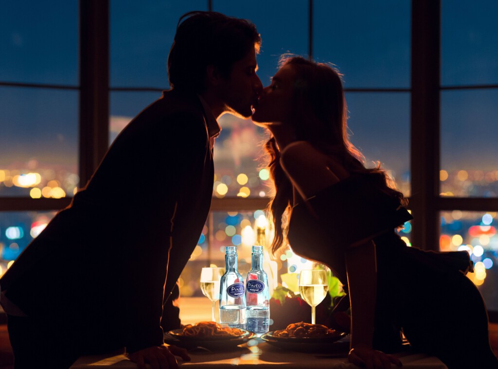 Romance in the sky concept