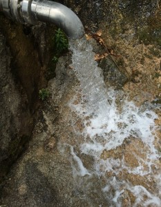 The Pineo source, water with history