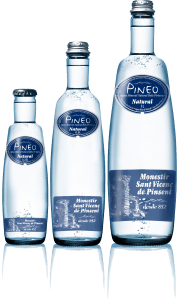 L’eau minérale Pineo: produits