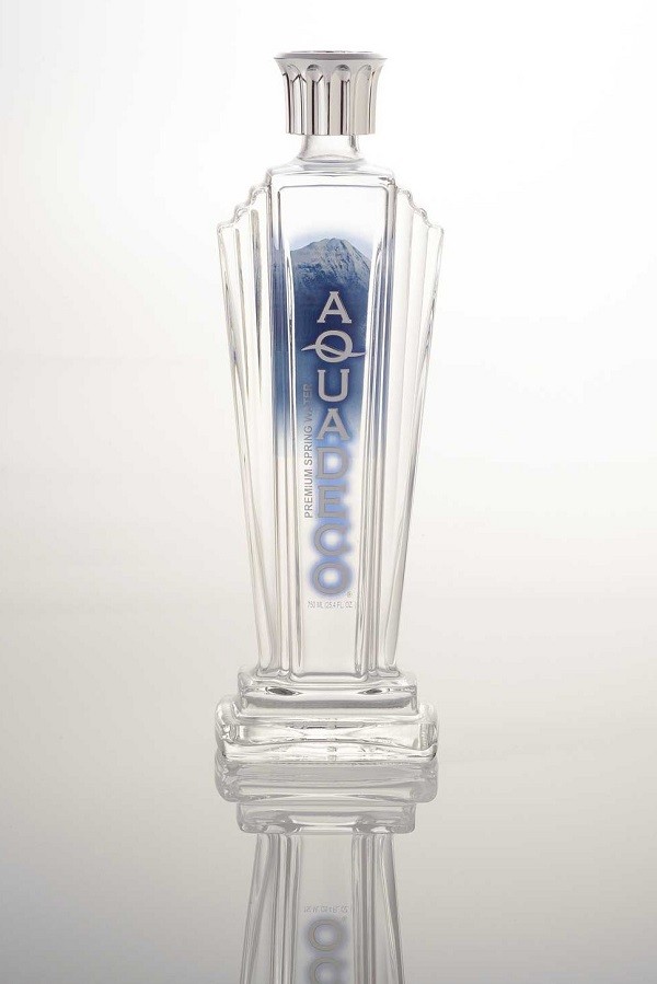 The Aqua Deco bottle comes from Canada