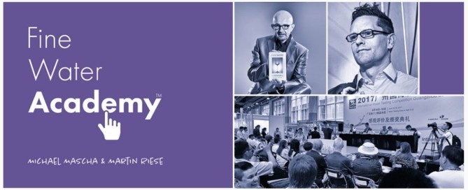 Fine water academy per formar-se com a sommelier d'aigua