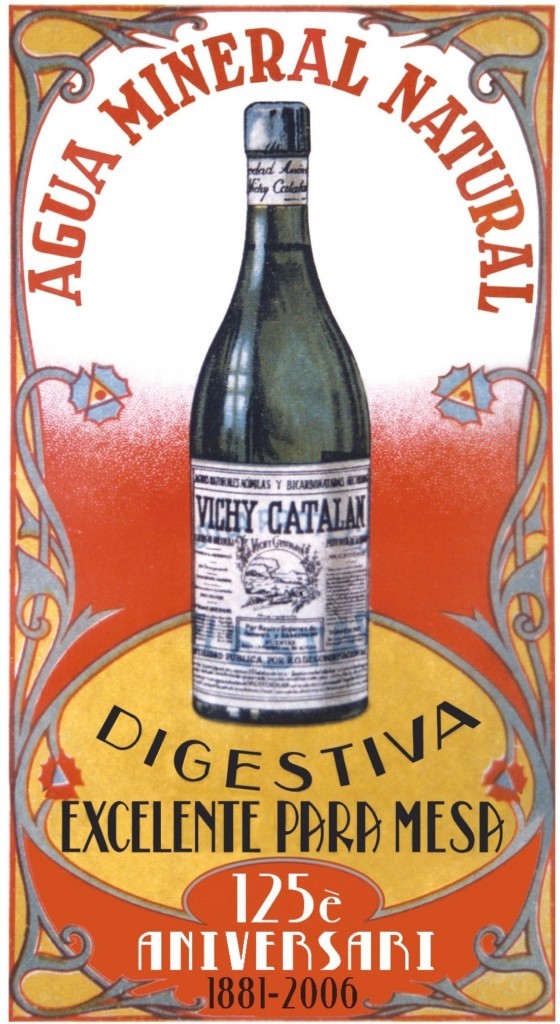 Vichy Catalan has a dry residue of between 2900 and 3843 mg/liter