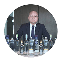 Water sommelier John Zhu