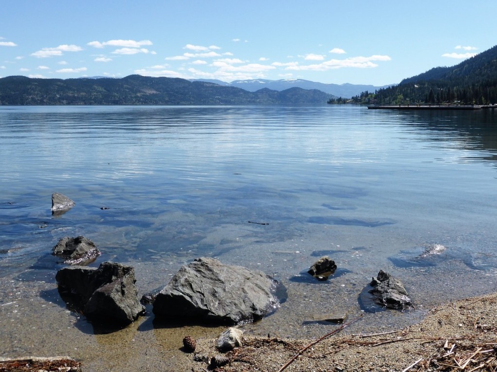 Lago de agua dulce