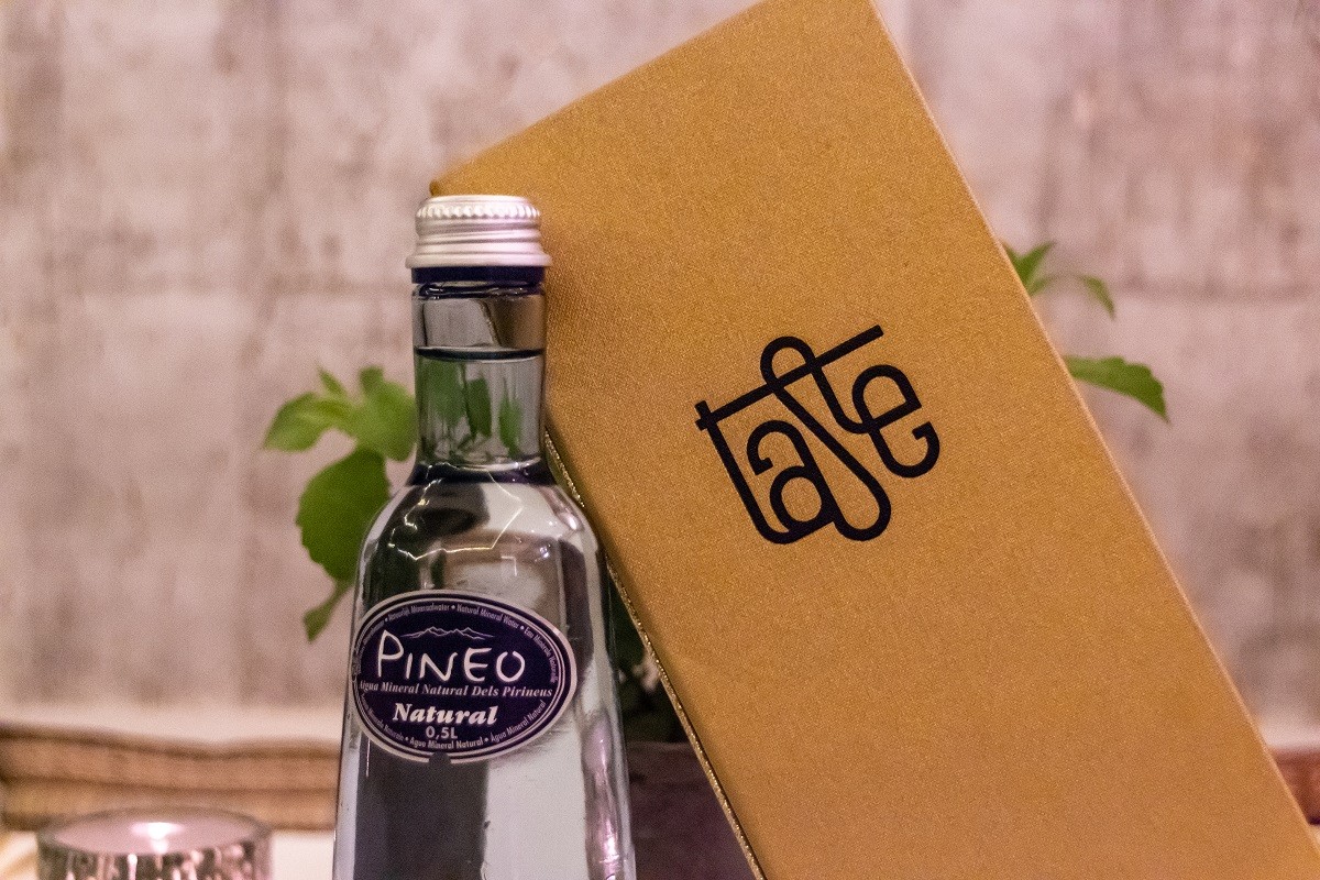 Bedankt Taste restaurant voor Pineo op jullie menu kaart.