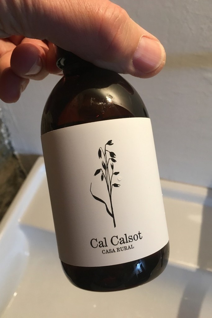 Cal Calsot - Casa Rural biologische shampoo