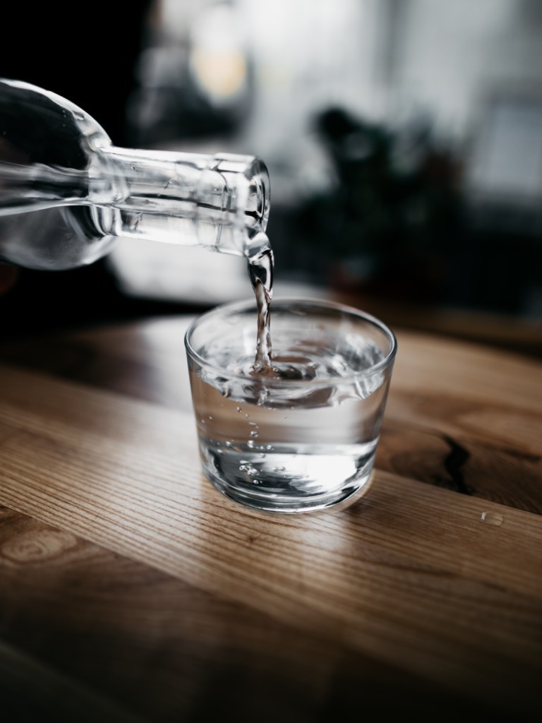 In Europe, mainly natural mineral water is sold in bottles.