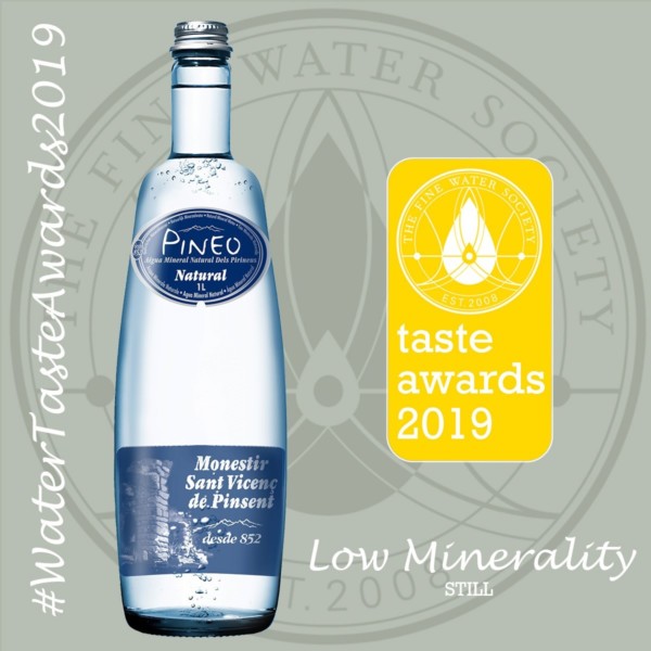 water taste award van Pineo voor lekkerste water
